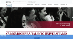 Desktop Screenshot of cmsomosierra.com